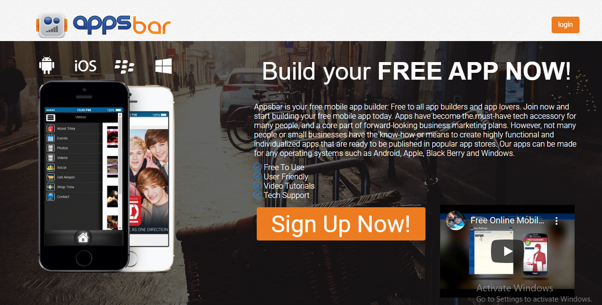 How To Create Mobile App For Free